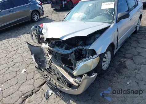 1999 Honda Civic Value Package z USA, uszkodzony, nr VIN 2HGEJ6615XH582884